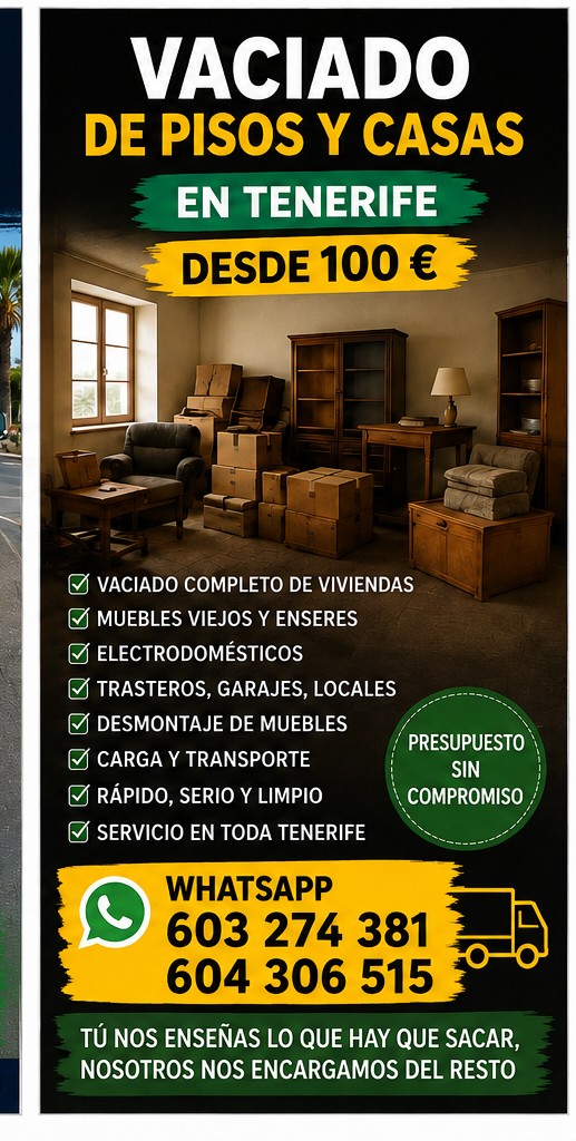 Vaciado de vivienda
